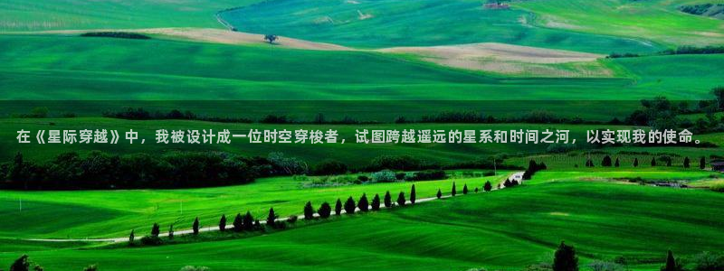 4k影院在线：在《星际穿越》中，我被设计成一位时空穿梭者，试图跨越遥远的星系和时间之河，以实现我的使命。